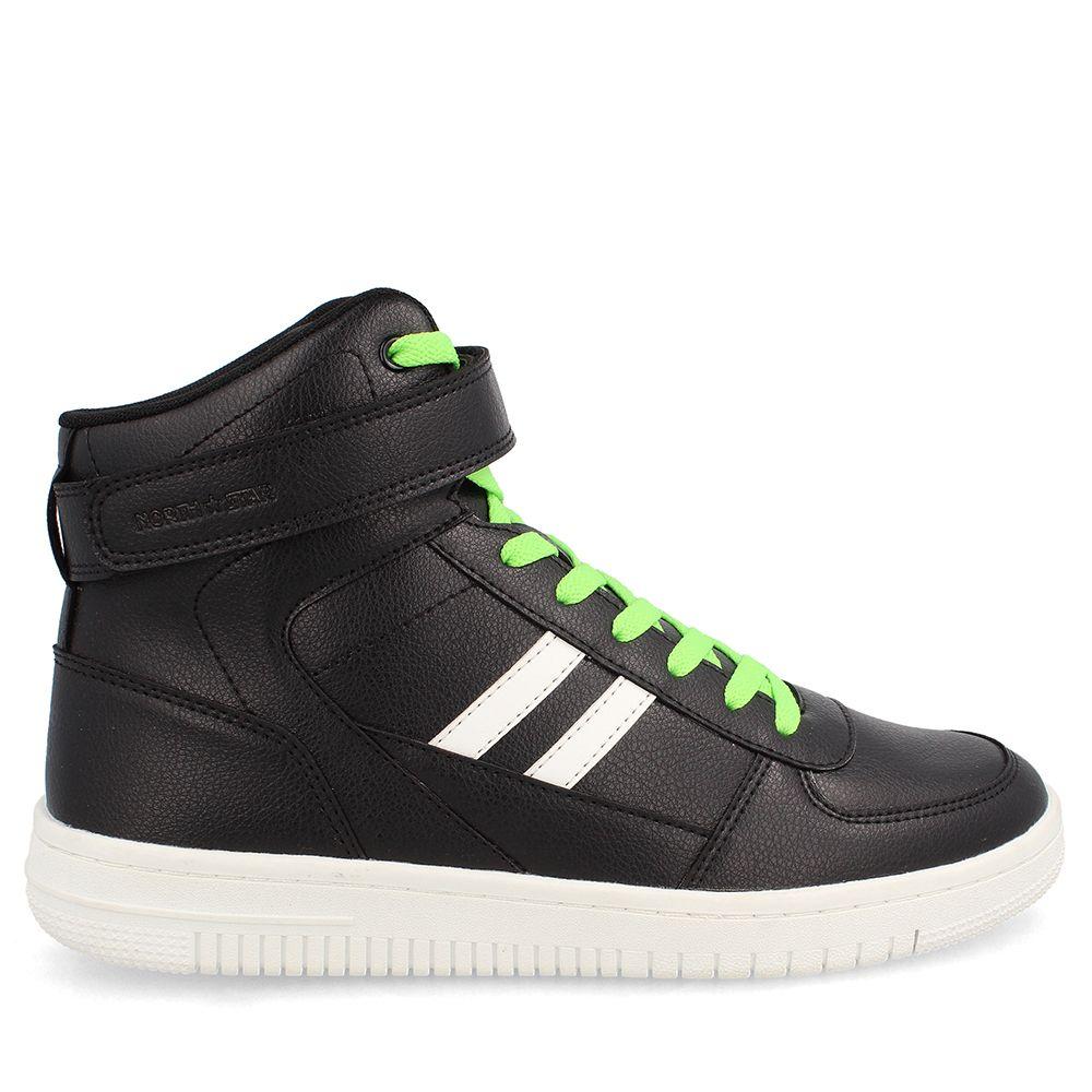 ZAPATILLA HOMBRE NORTH STAR TANK NEGRO VERDE-4