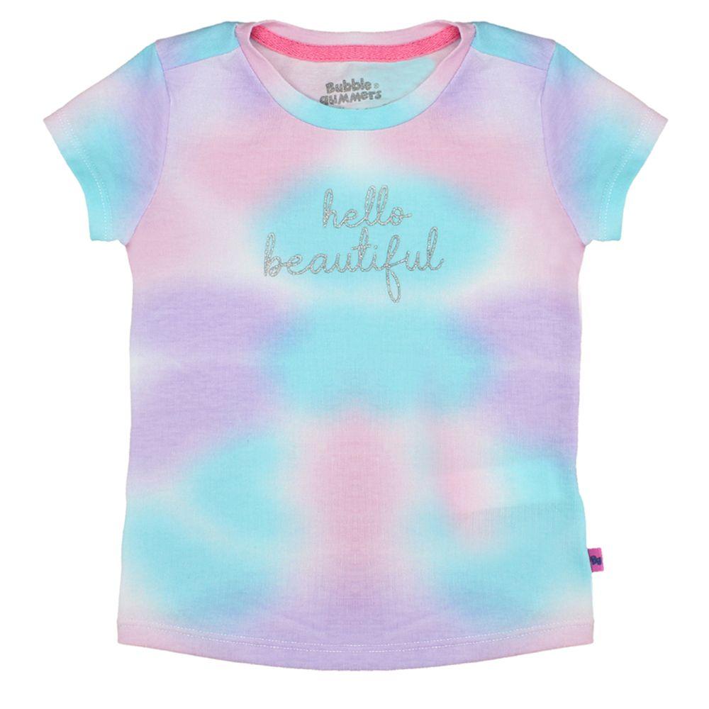 POLERA NIÑA BUBBLEGUMMERS ELEVATED NATURE MULTI - ROSADO-0