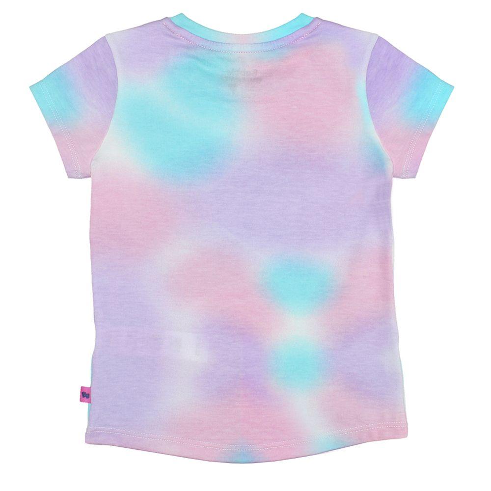 POLERA NIÑA BUBBLEGUMMERS ELEVATED NATURE MULTI - ROSADO-1