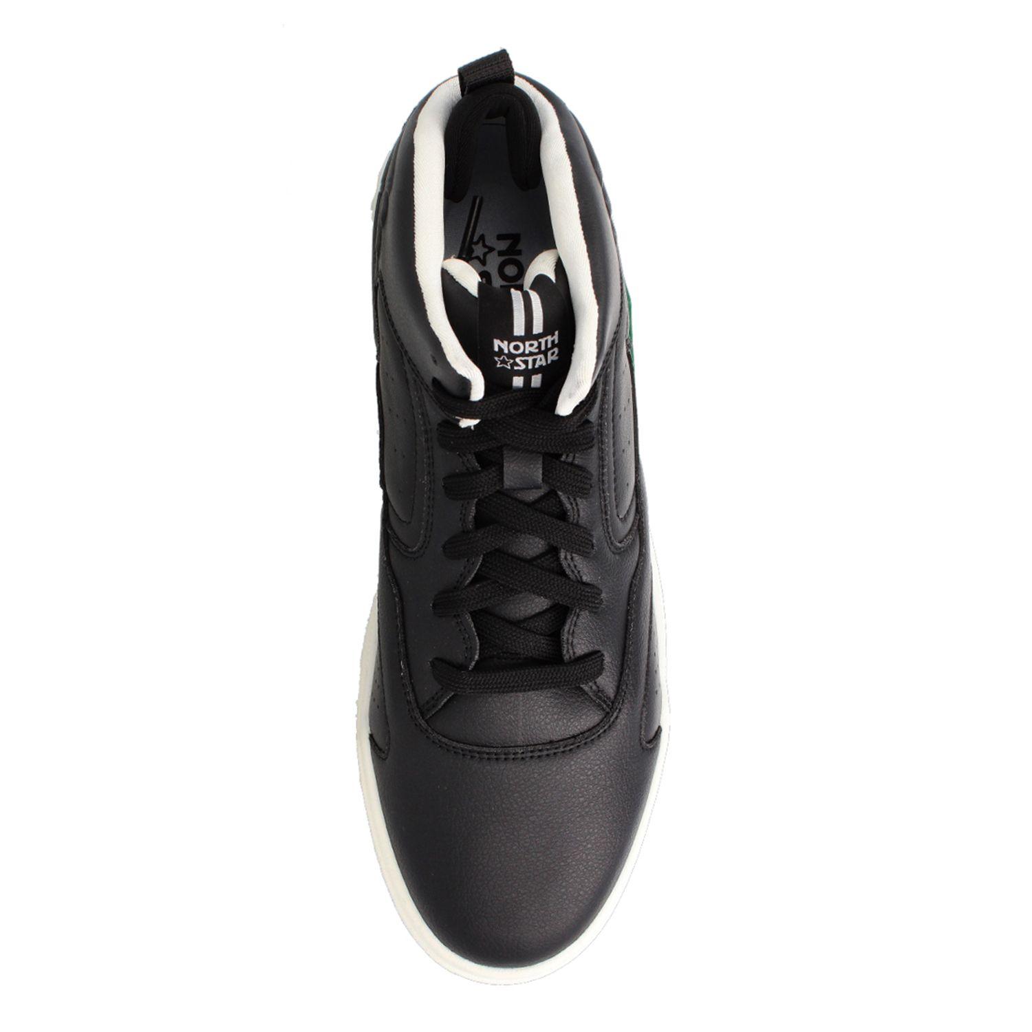 Zapatilla Hombre North Star Court 86 Negro-3