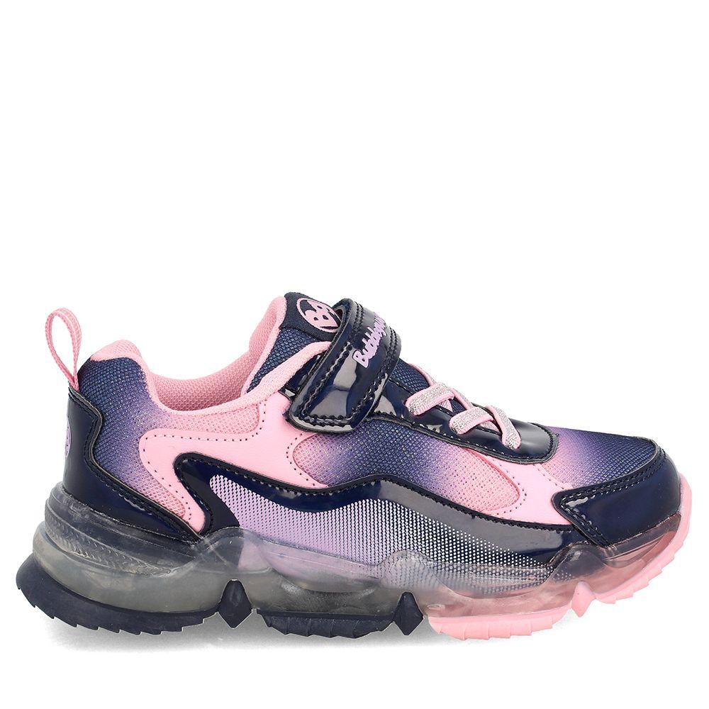 ZAPATILLA NIÑA BUBBLEGUMMERS ARBAT AZUL MARINO 34-38-4