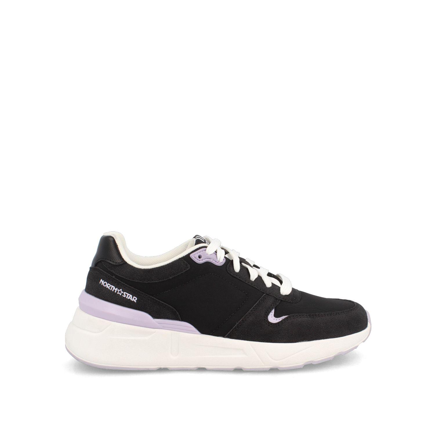Zapatilla Mujer North Star Flag Negro-0