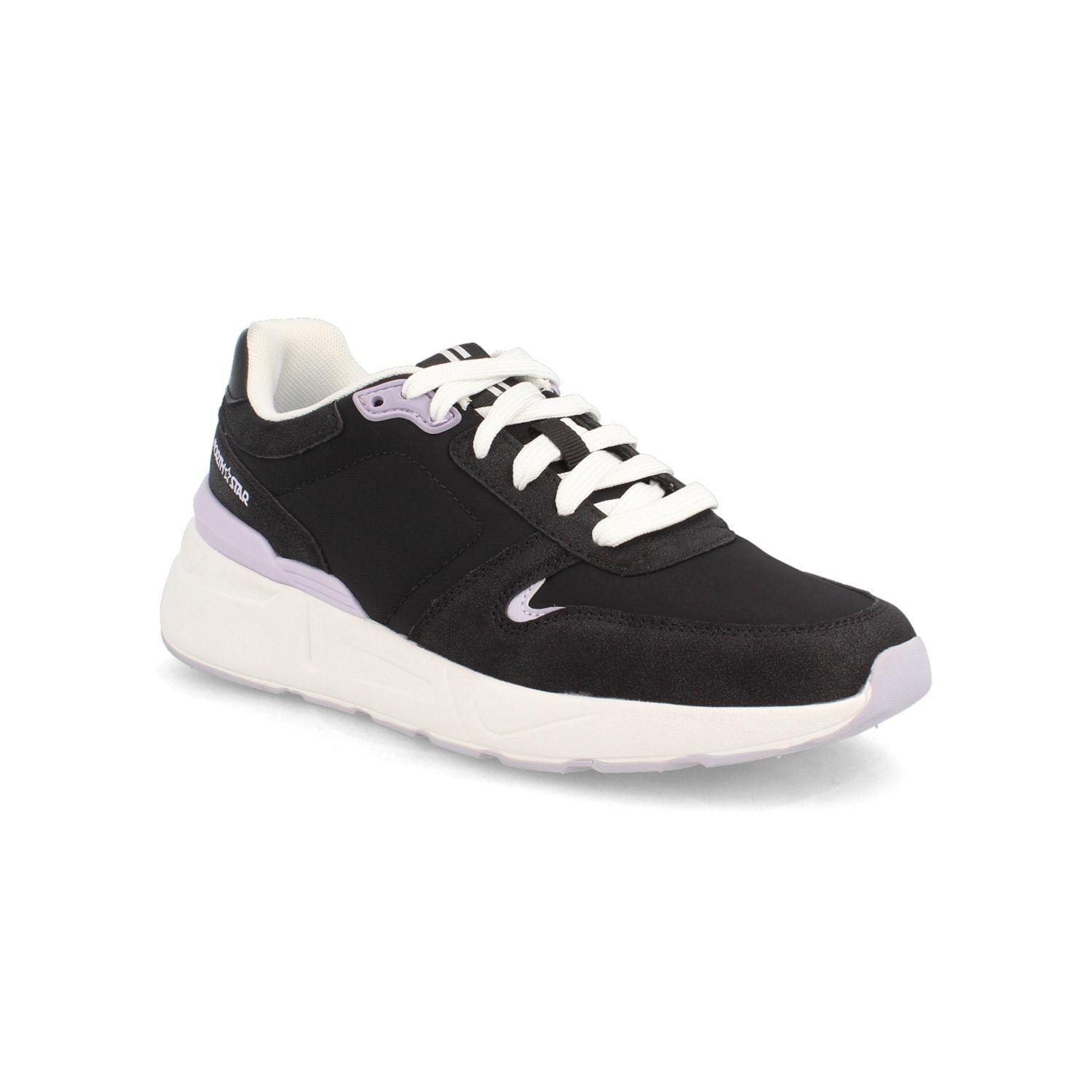 Zapatilla Mujer North Star Flag Negro-1