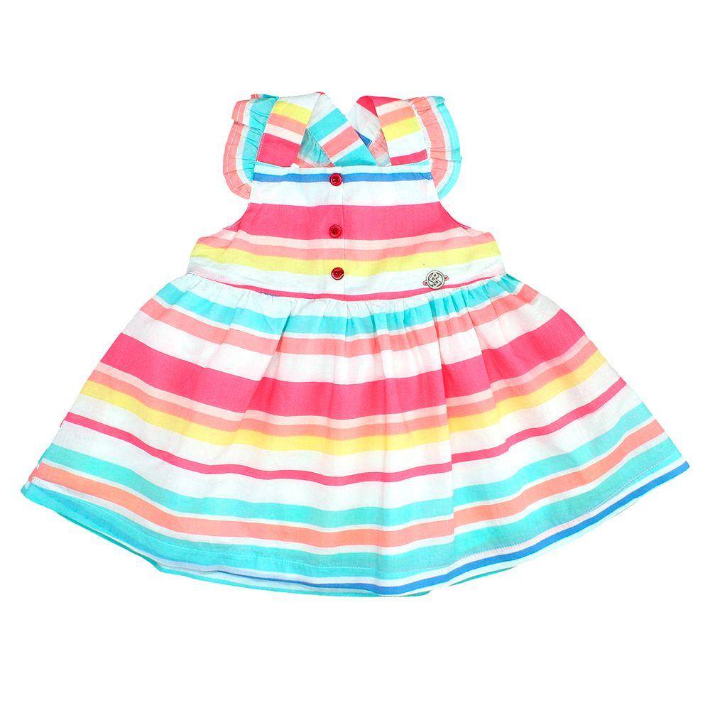 VESTIDO NIÑA BUBBLEGUMMERS ELEVATED NATURE MULTICOLOR 7-0