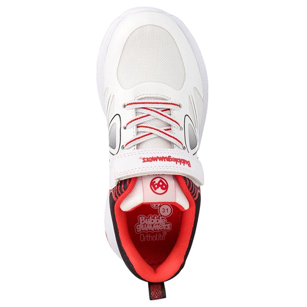 ZAPATILLA NIÑO BUBBLEGUMMERS ATHLETIC BLANCO - ROJO 22 - 25-5