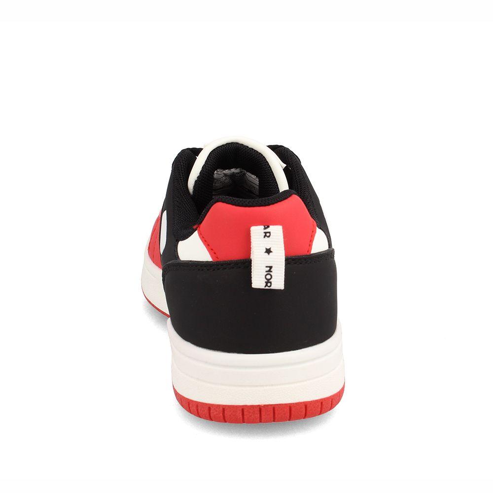 Zapatilla Niño North Star Hem Rojo-2