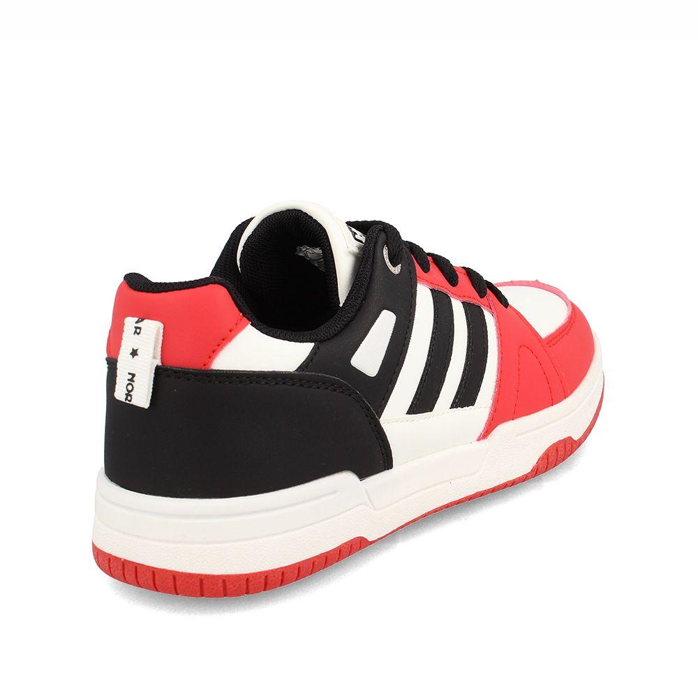 Zapatilla Niño North Star Hem Rojo-3