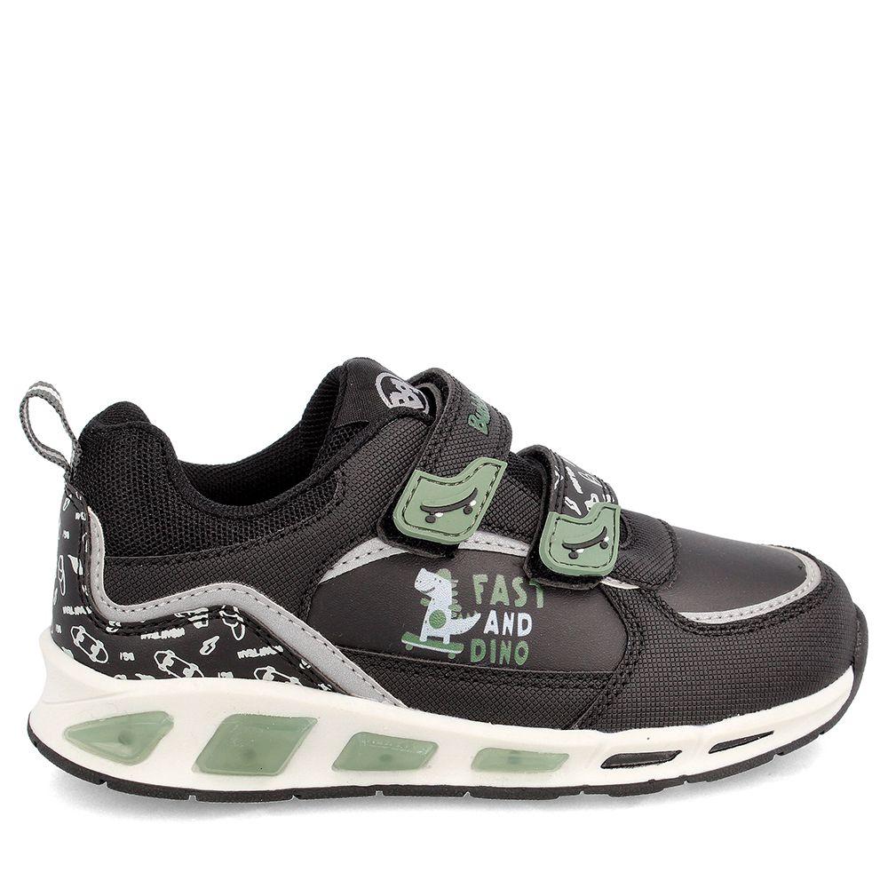 ZAPATILLA NIÑO BUBBLEGUMMERS ARAGON NEGRO 22-25-4