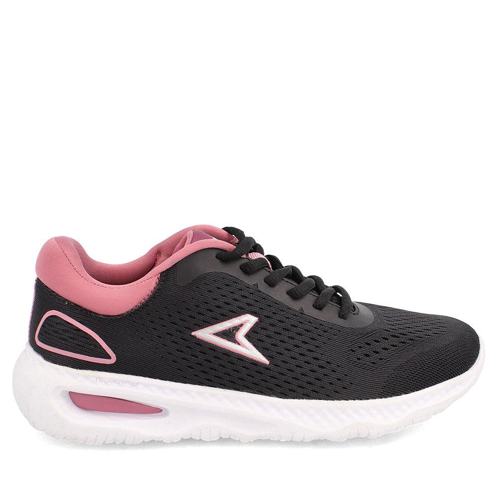ZAPATILLA DEPORTIVA MUJER POWER PRIME WALK 100 LACE NEGRO-4