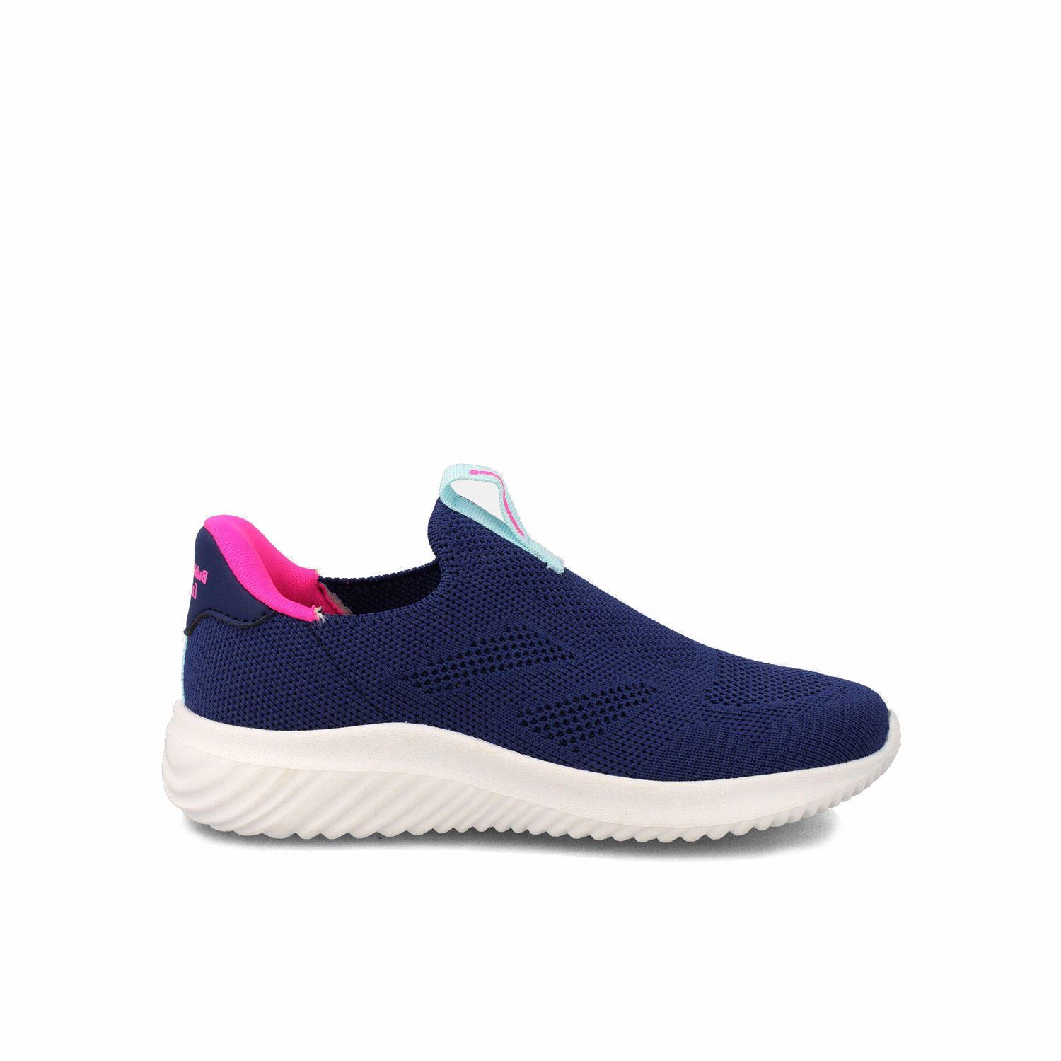 Zapatilla Niña Bubblegummers Cool Azul-Fucsia-0