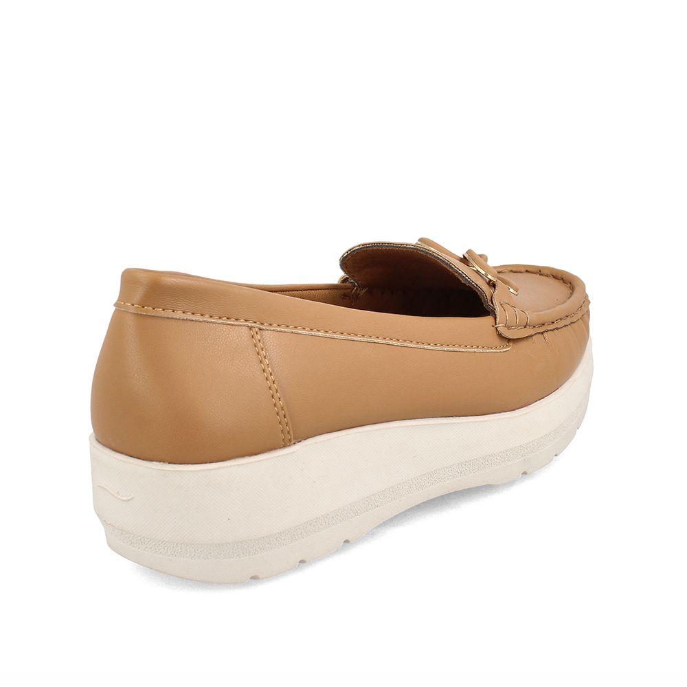 Mocasin Mujer Bata Mara Café-3