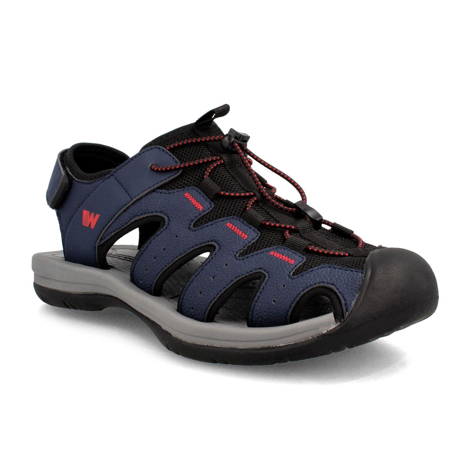 Sandalia  Hombre Weinbrenner Miami Azul-1