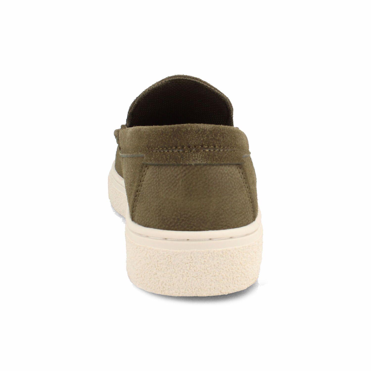 Mocasin Hombre Bata Riota Verde Oliva-2