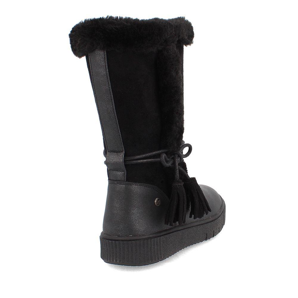 BOTA NIÑA BUBBLEGUMMERS QUEEN NEGRO 30-33-3
