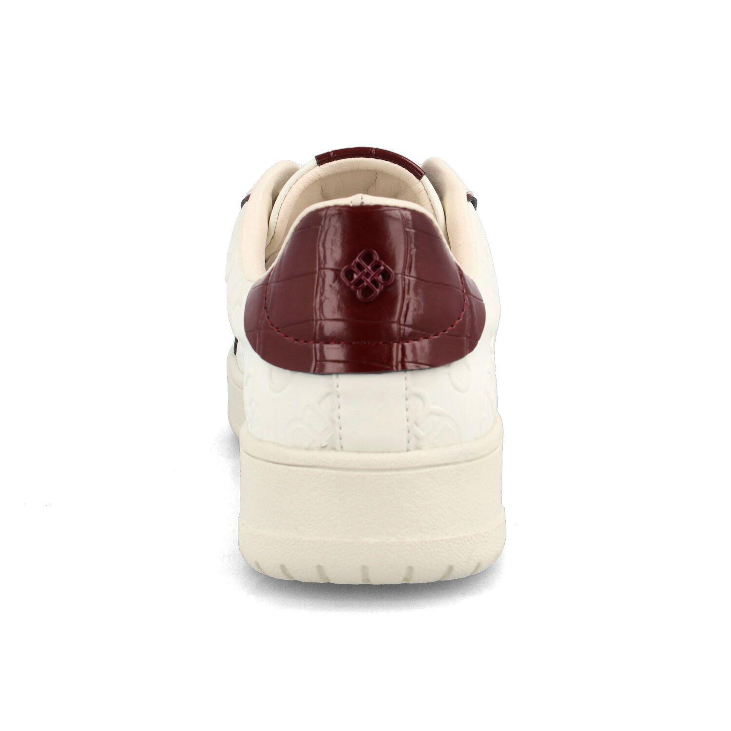 Zapatilla Mujer Bata Red Label Mia Blanco/Burdeo-2