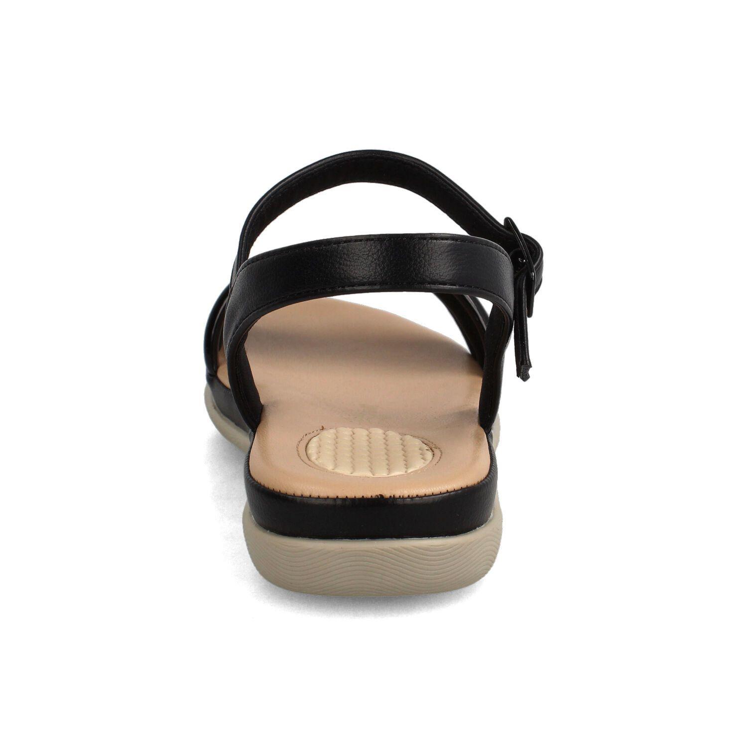 Sandalia Mujer Bata Colerin Negro-2