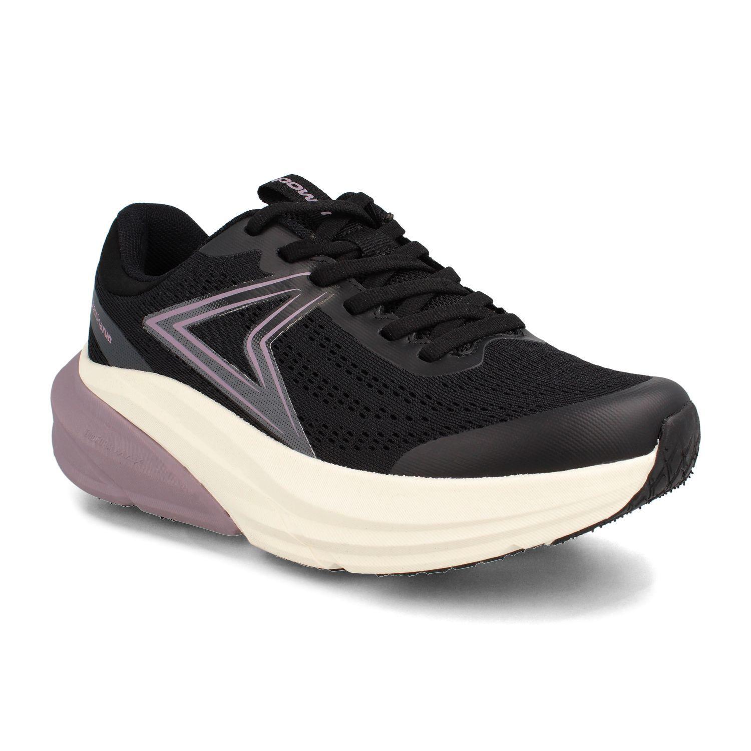 Zapatilla Mujer Power Stamina Run 500 Esse Running Negro-1