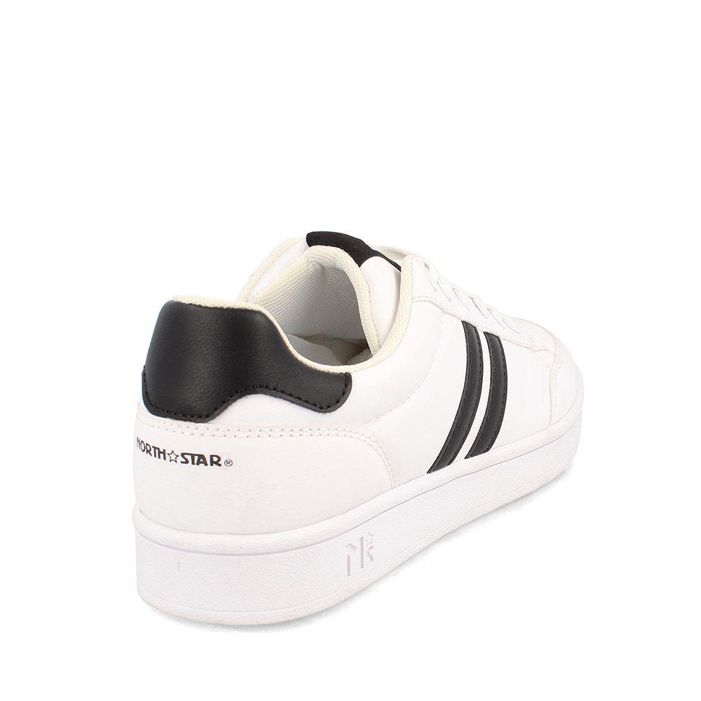 ZAPATILLA DEPORTIVA MUJER NORTH STAR COMPUS BLANCO NEGRO-3