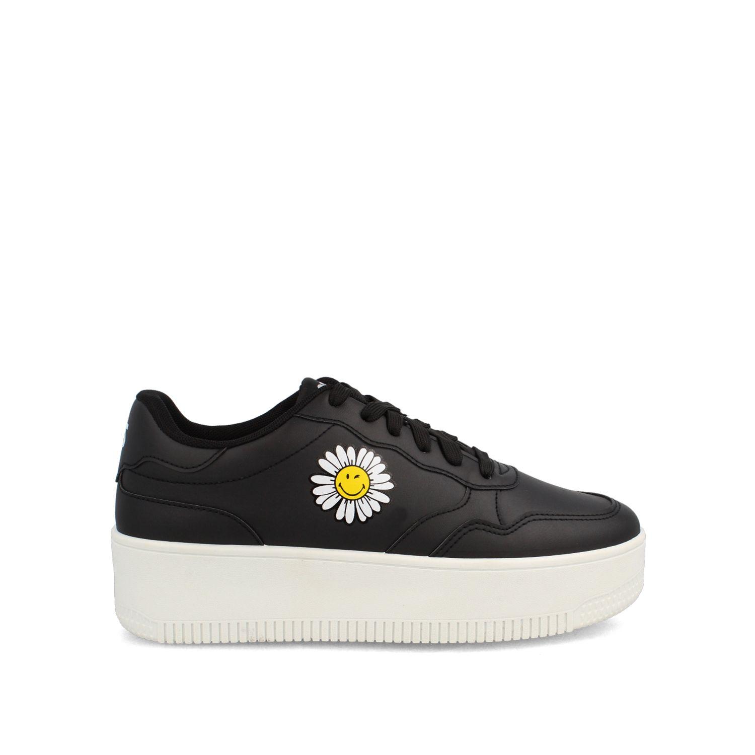 Zapatilla Mujer North Star Smileyworld Mayo II Negro-0