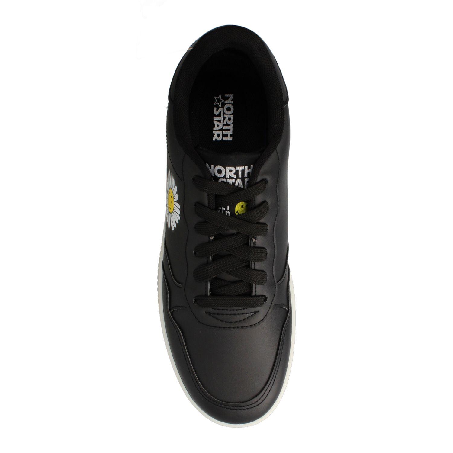Zapatilla Mujer North Star Smileyworld Mayo II Negro-3