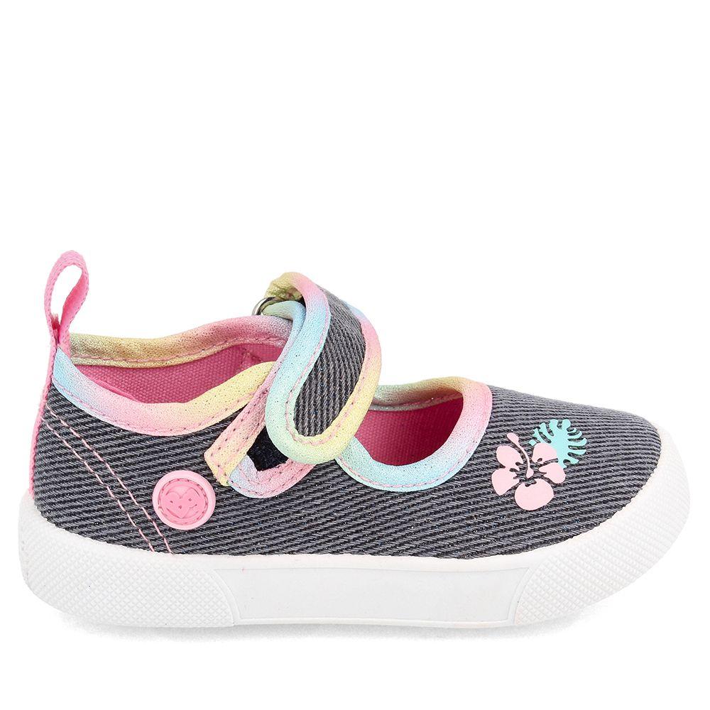 BALLERINA NIÑA BUBBLEGUMMERS MIAMI GRIS 16 - 21-4