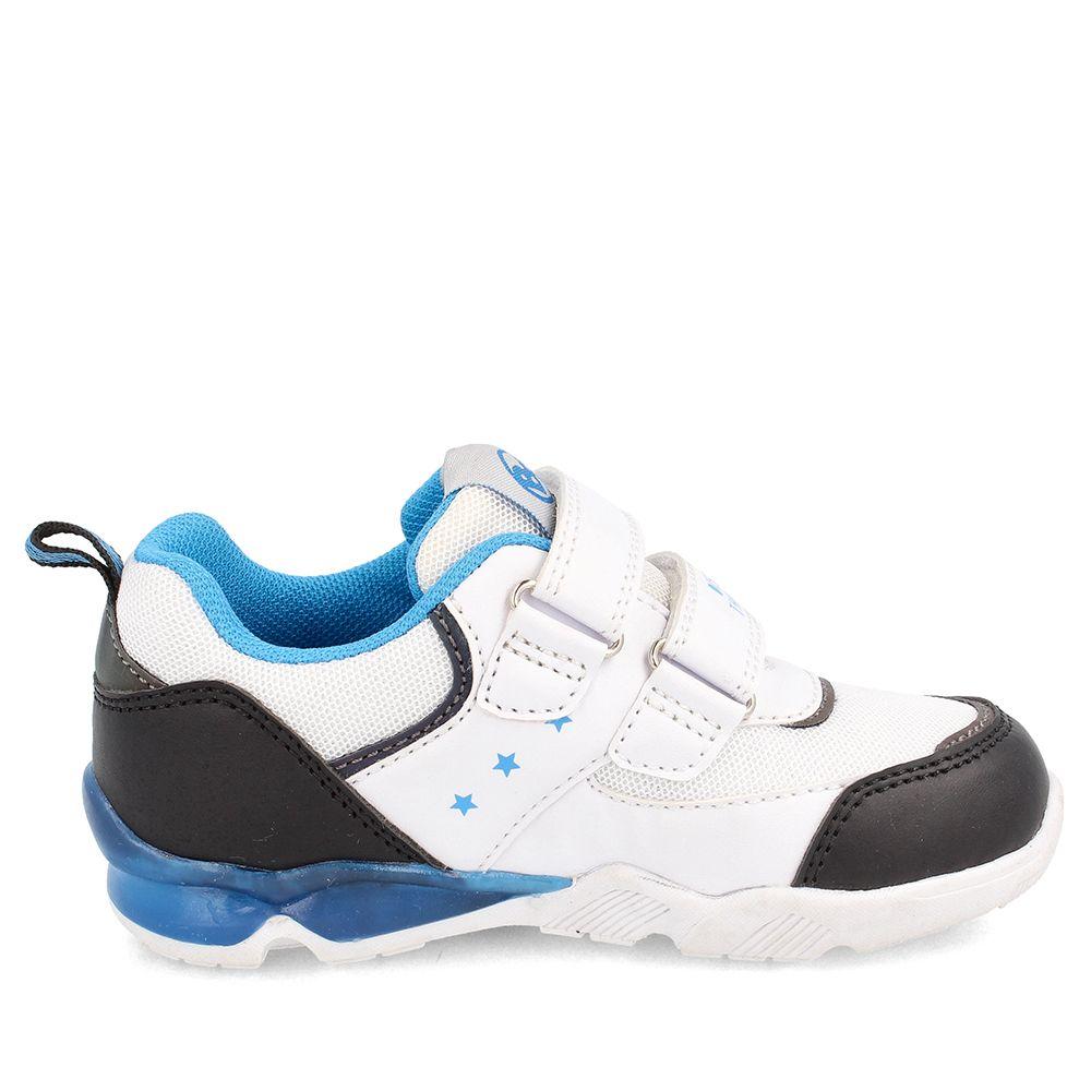 ZAPATILLA NIÑO BUBBLEGUMMERS BLIGHT BLANCO - AZUL 26 - 29-4