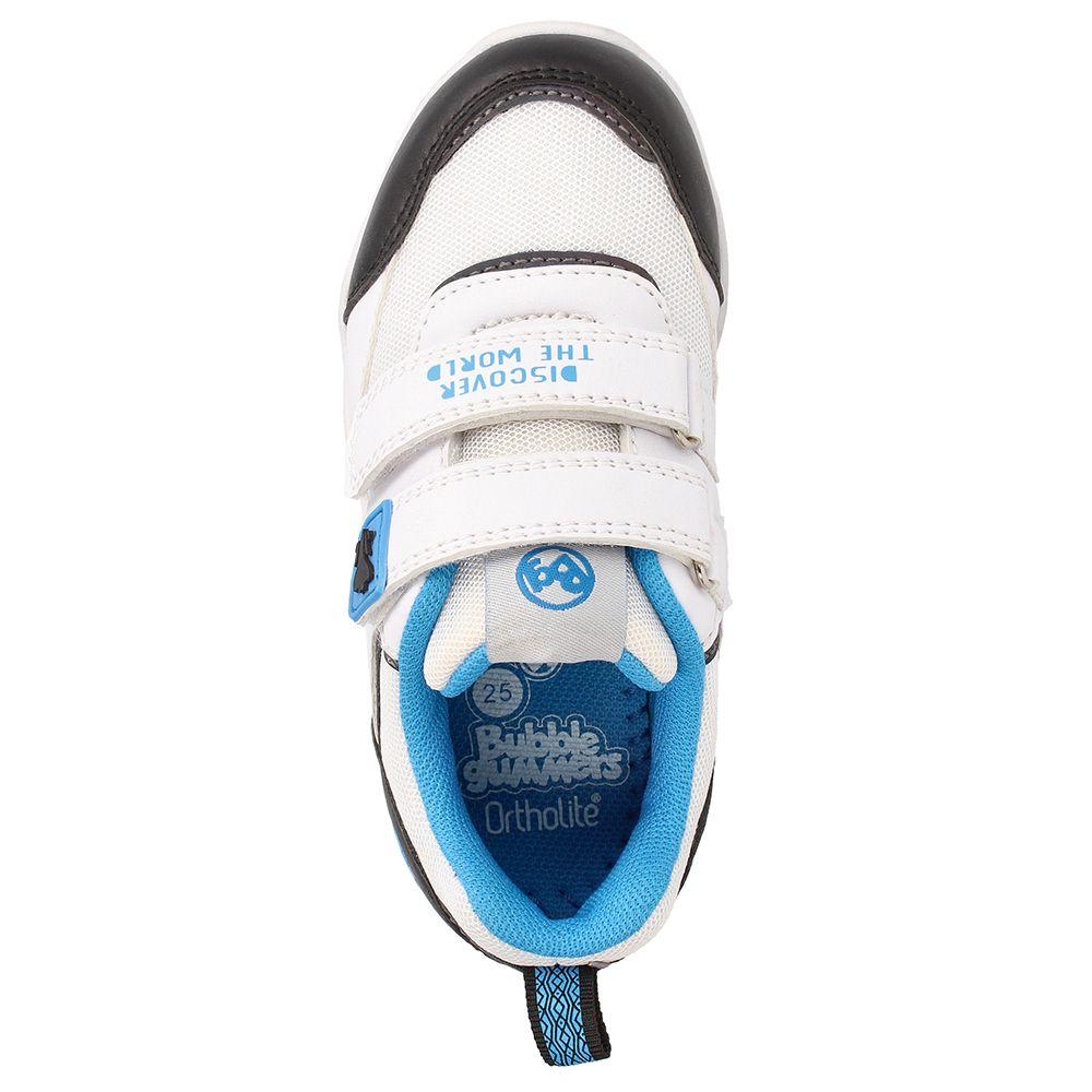 ZAPATILLA NIÑO BUBBLEGUMMERS BLIGHT BLANCO - AZUL 26 - 29-5