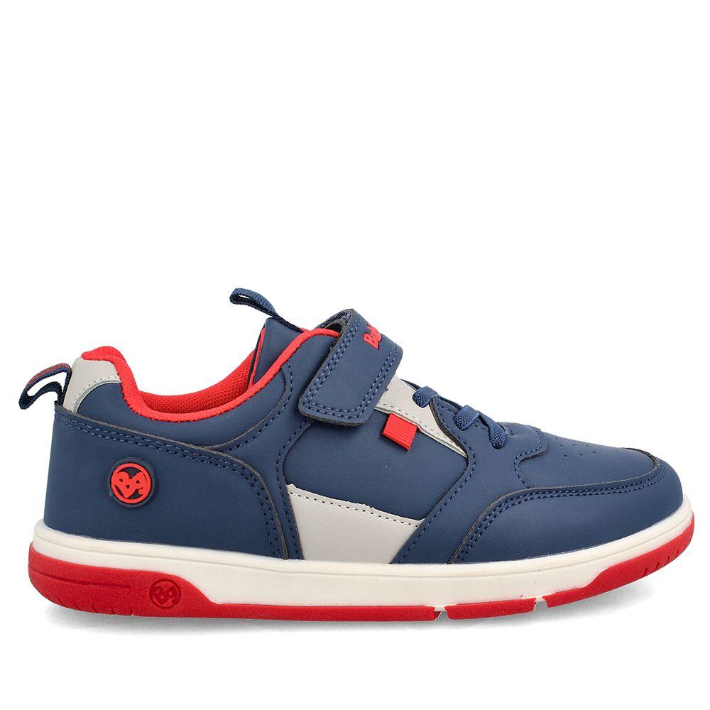 Zapatilla Niño Bubblegummers Ballou Junior Azul Marino-4