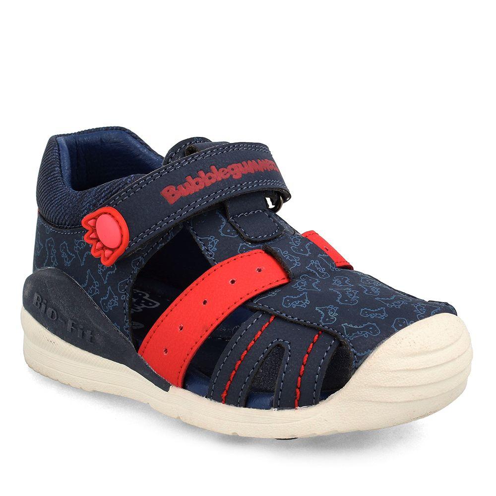 Sandalia  Niño Bubblegummers Bio Fit Azul I-4