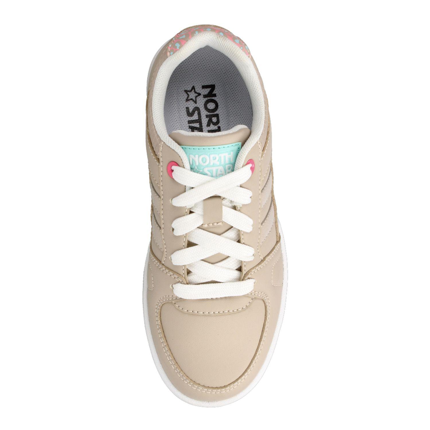 Zapatilla Niña North Star Hem Beige-3