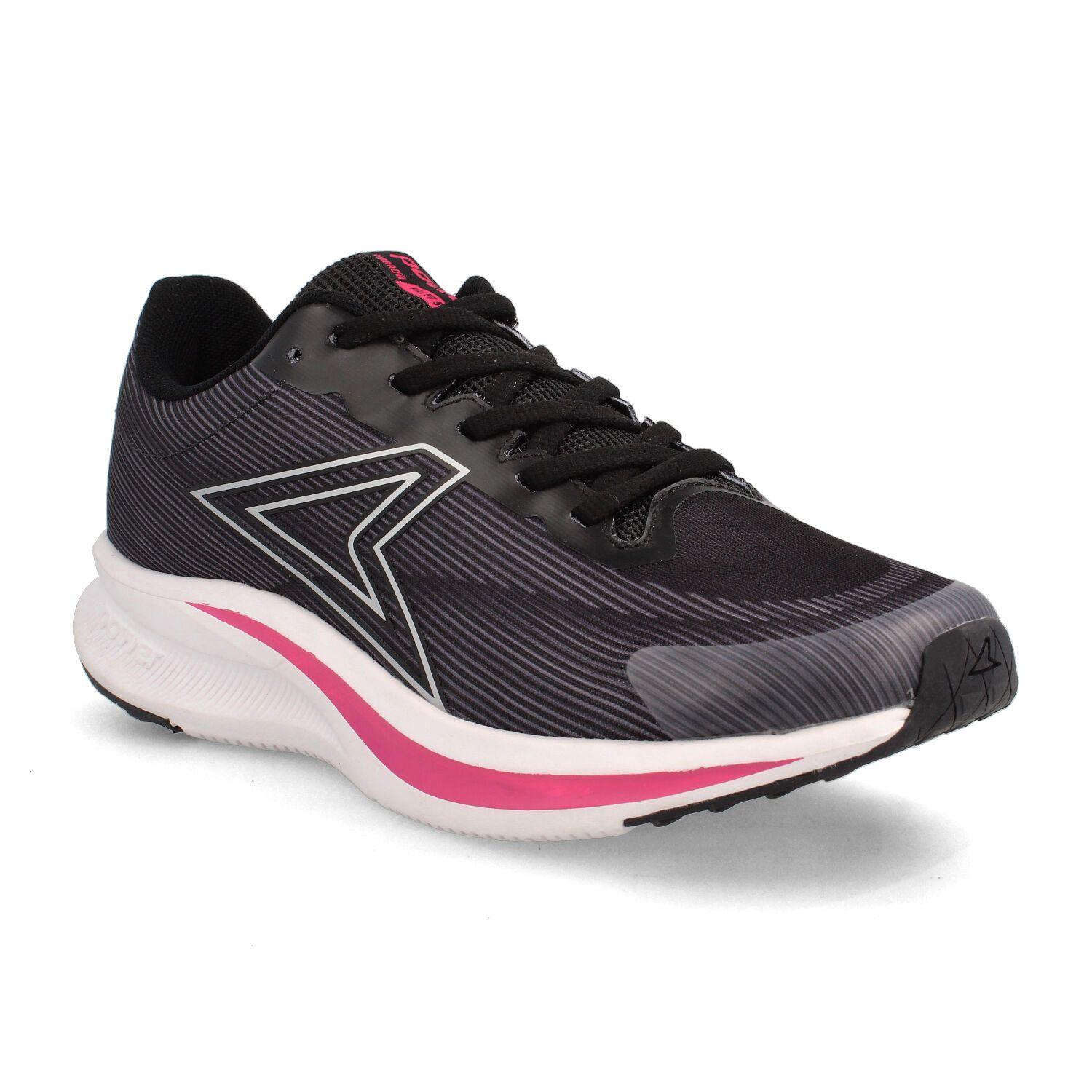 Zapatilla Mujer Power Harrow Plus Charged Negro - Fucsia-1