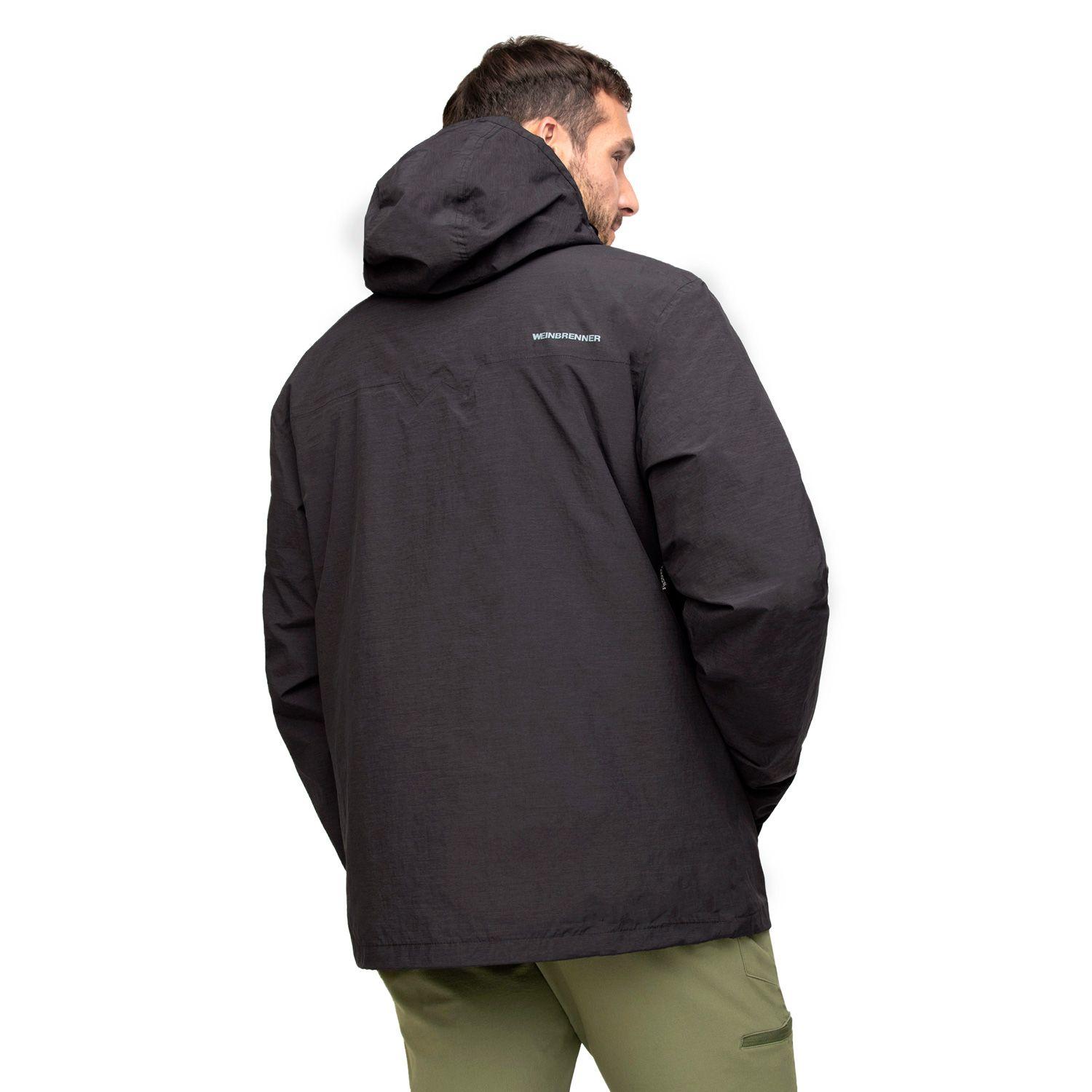 Chaqueta Hombre Weinbrenner Napier Negro - Gris Oscuro Melange-1