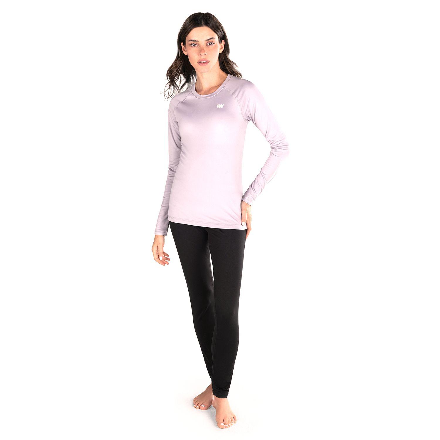 Primera Capa Mujer Weinbrenner First Layer Warm Top Lila-3