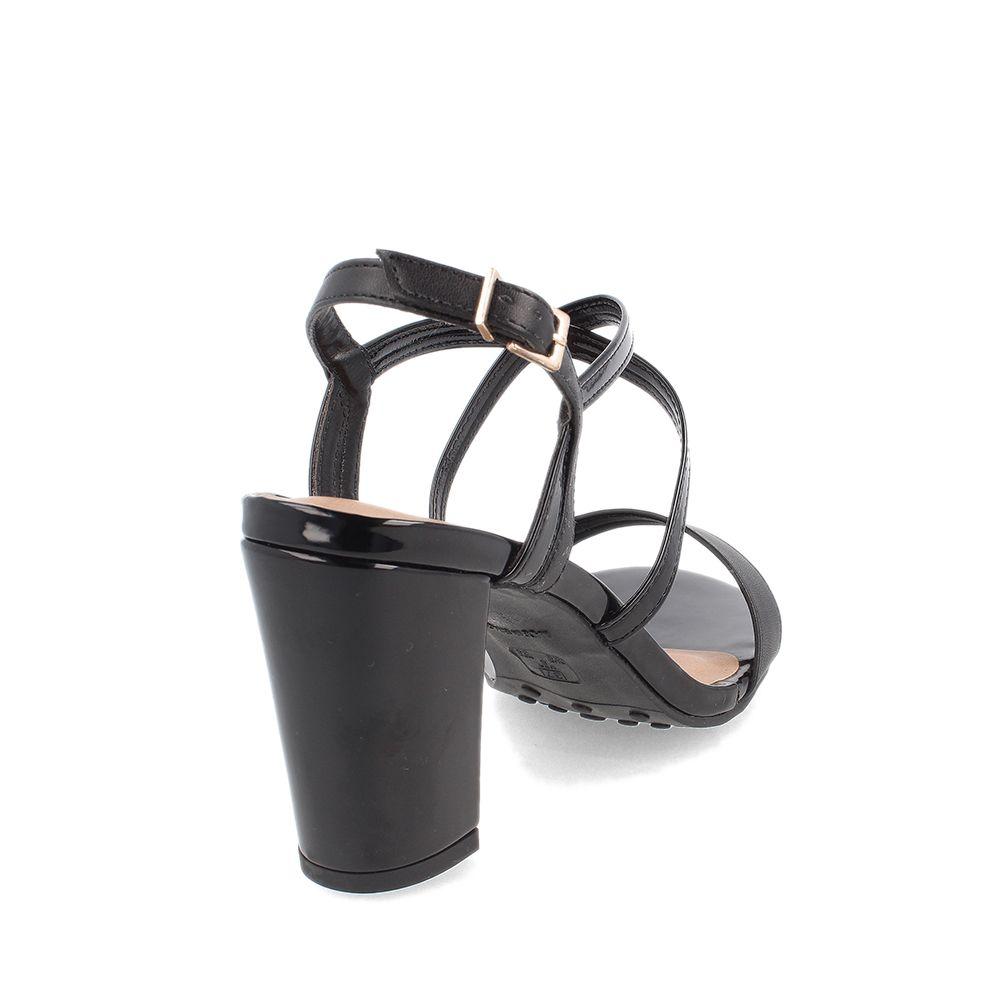 Sandalia Mujer Bata Red Label FS Damas Negro-3