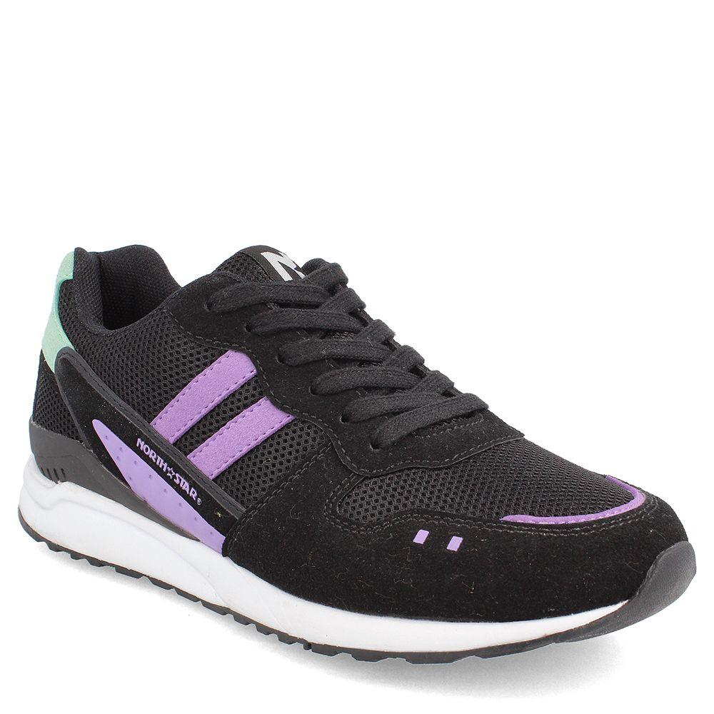 ZAPATILLA DEPORTIVA MUJER NORTH STAR HUGO NEGRO-0