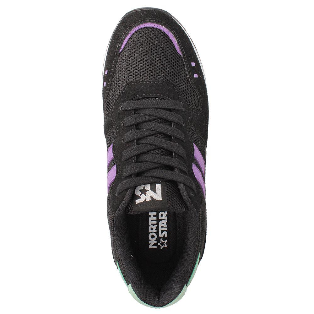 ZAPATILLA DEPORTIVA MUJER NORTH STAR HUGO NEGRO-5