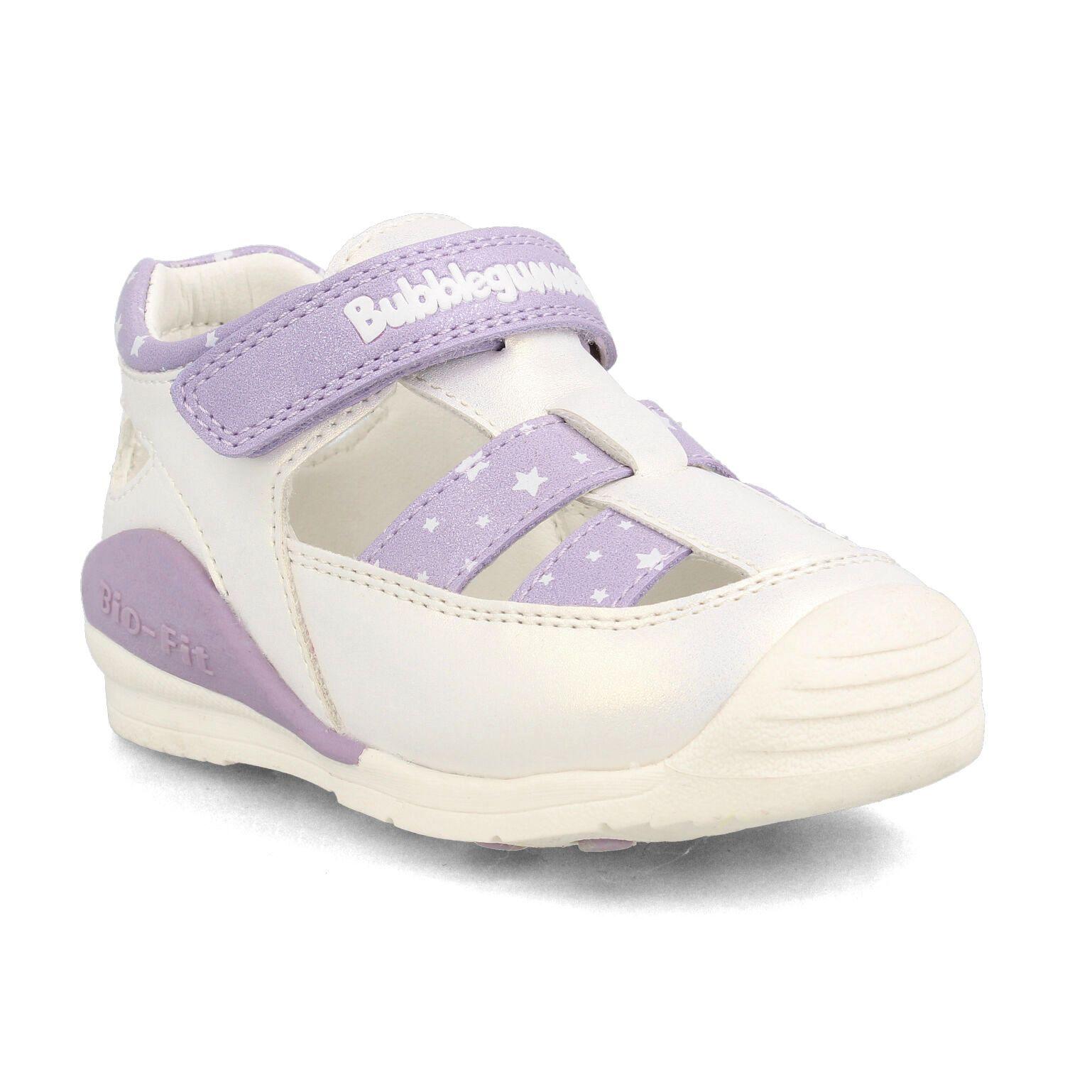 Sandalia  Niña Bubblegummers Bio Fit Blanco - Lila-1