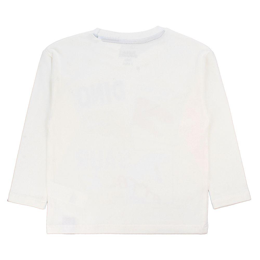Polera Manga Larga Niño Bubblegummers Alonso Crema-1
