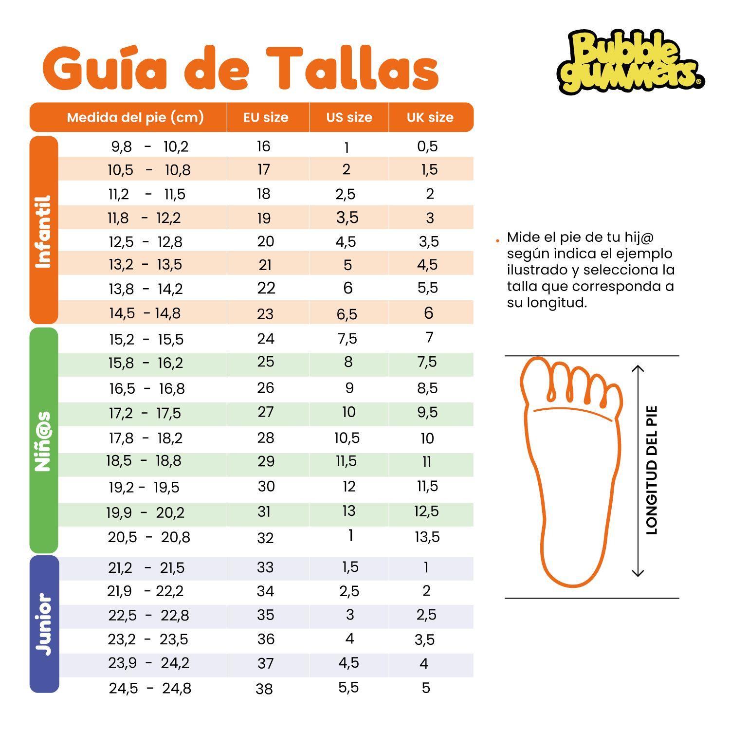 Zapatilla Niña Bubblegummers Dakar Rosado I-6