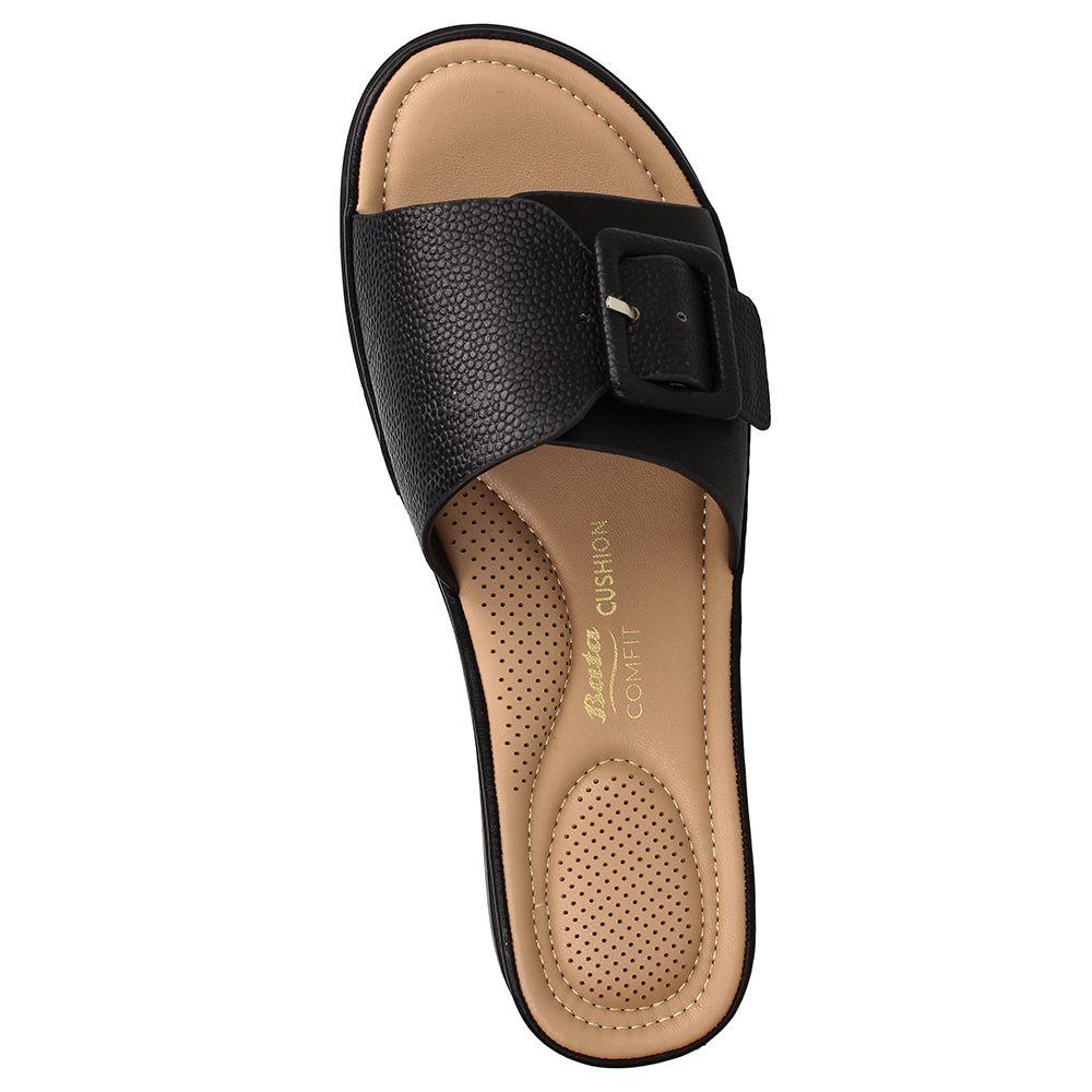 Sandalia Mujer Bata Carissly Negro-5
