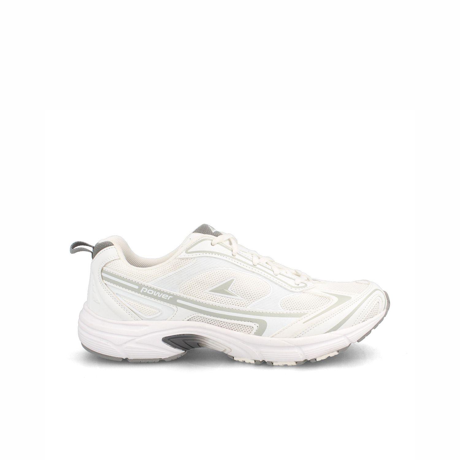 Zapatilla Hombre Power Zeta Relic Blanco-Gris-0