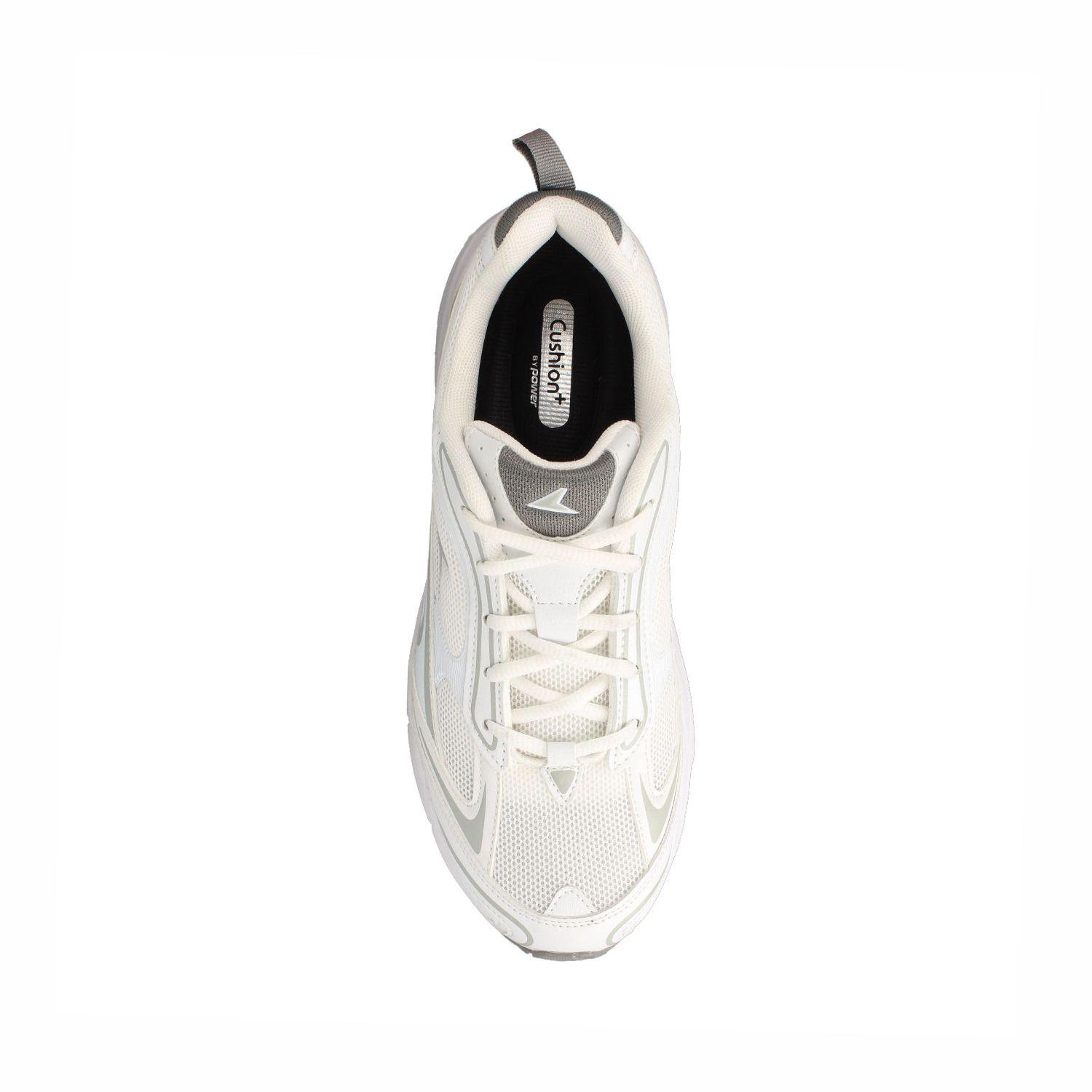 Zapatilla Hombre Power Zeta Relic Blanco-Gris-3
