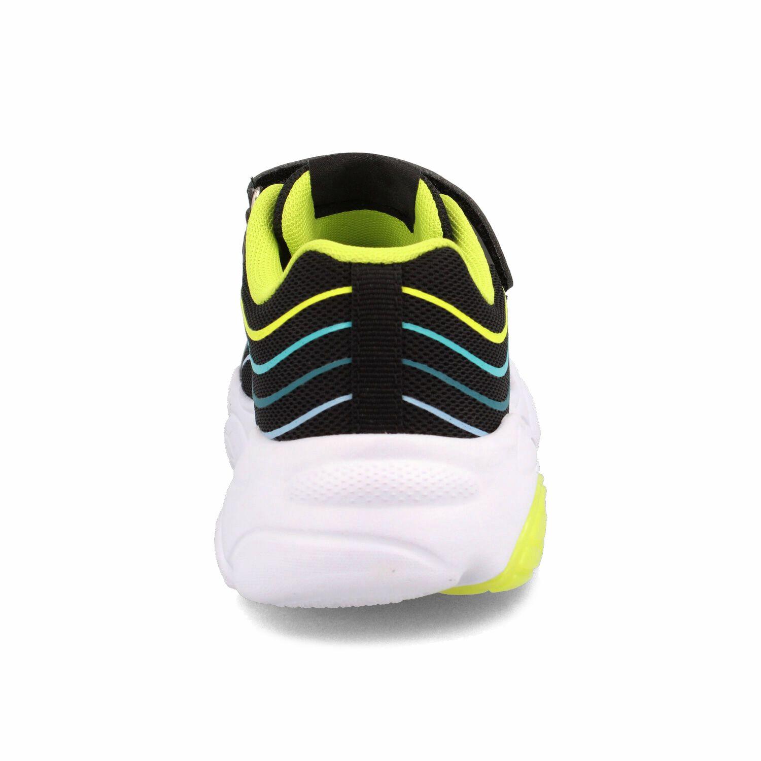 Zapatilla Niño Bubblegummers Dakota Negro - Verde Lima-2