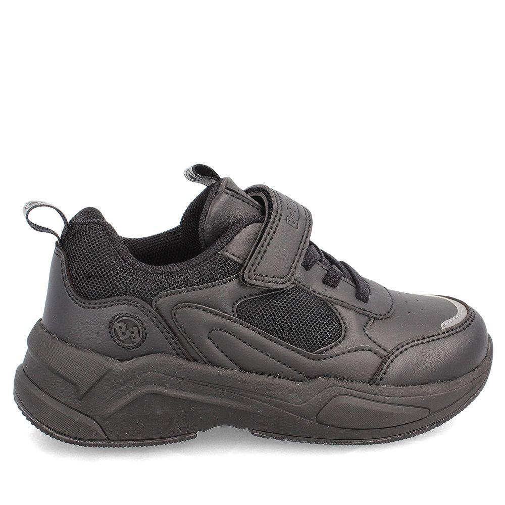 ZAPATILLA ESCOLAR NIÑO BUBBLEGUMMERS AUSTIN NEGRO 30-33-4