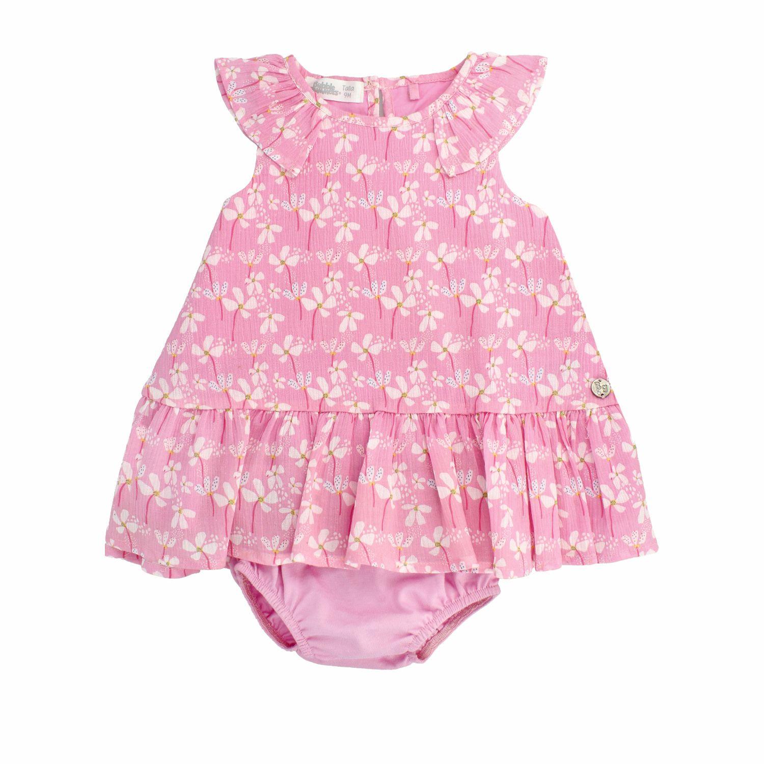 Vestido Niña Bubblegummers Jade Rosado-1