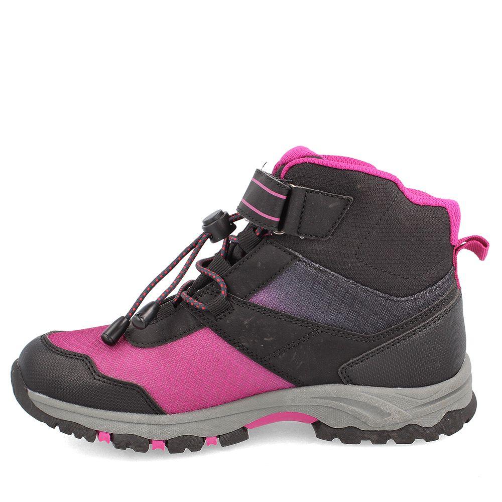 BOTÍN NIÑA POWER GLISSADE PYRUS NEGRO - ROSA 30-33-1