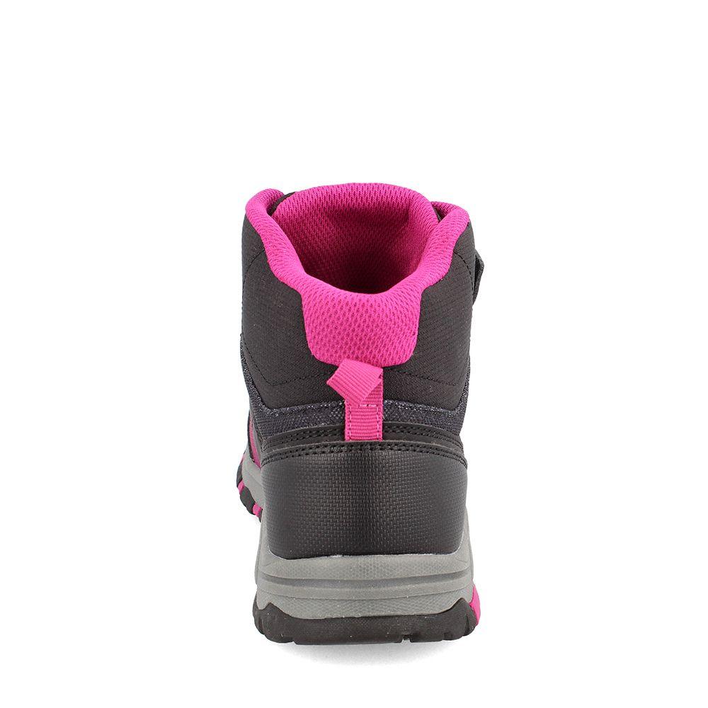 BOTÍN NIÑA POWER GLISSADE PYRUS NEGRO - ROSA 30-33-2