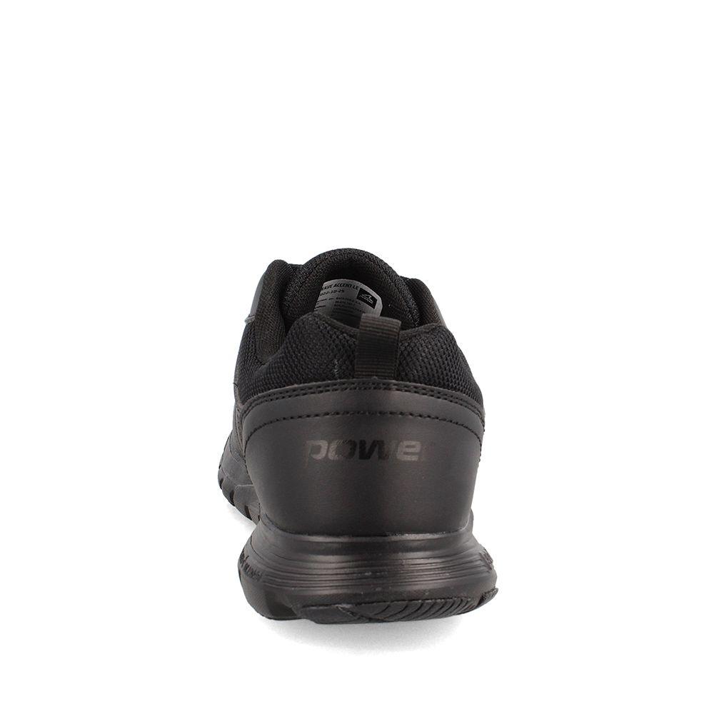 ZAPATILLA HOMBRE POWER WAVE ACCENT NEGRO-4