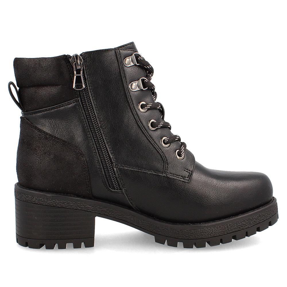 Botín Mujer Bata Cristi Negro-0