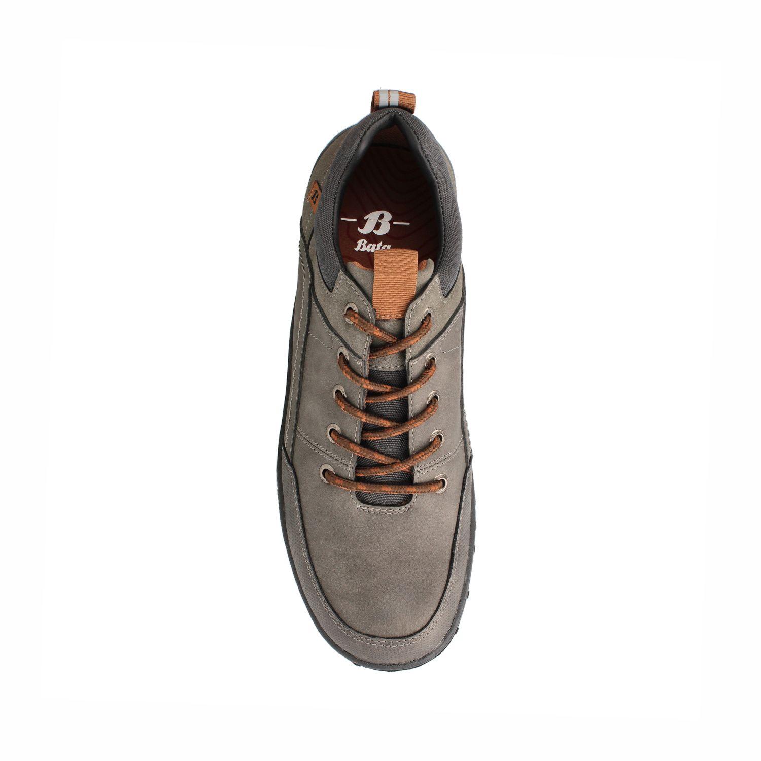 Zapato Hombre Bata Rocco Gris-3